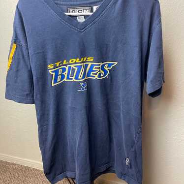 Vintage CCM St. Louis Blues Shirt Size: XL - image 1