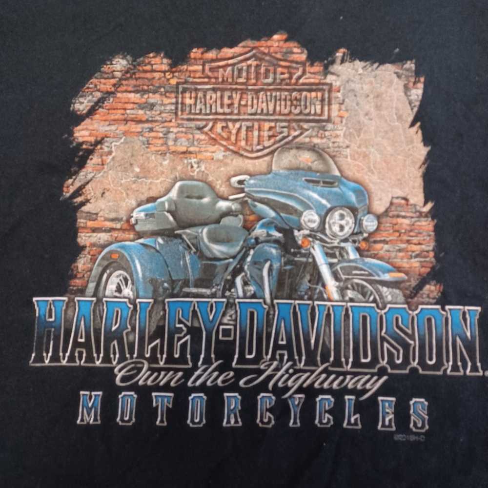 Harley Davidson Men's T-Shirt Own The HighWay Bla… - image 3