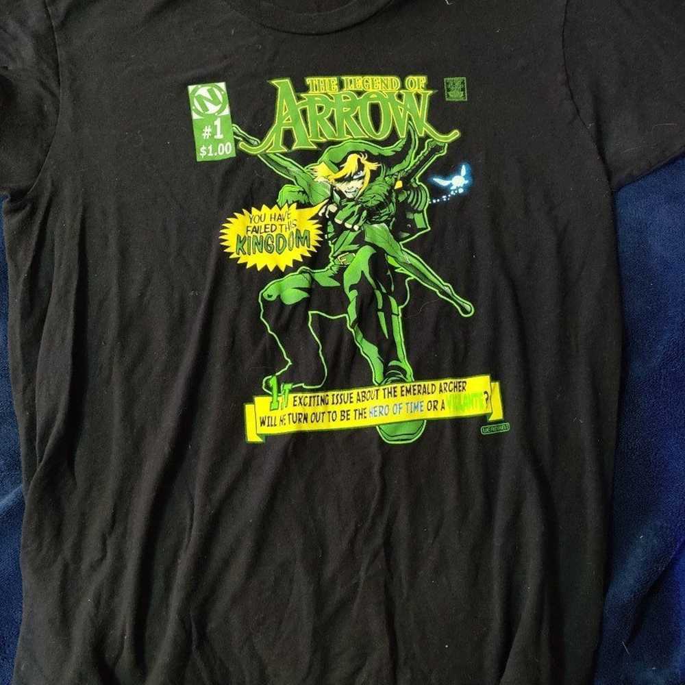 Legend of zelda x Green Arrow shirt Large - image 2