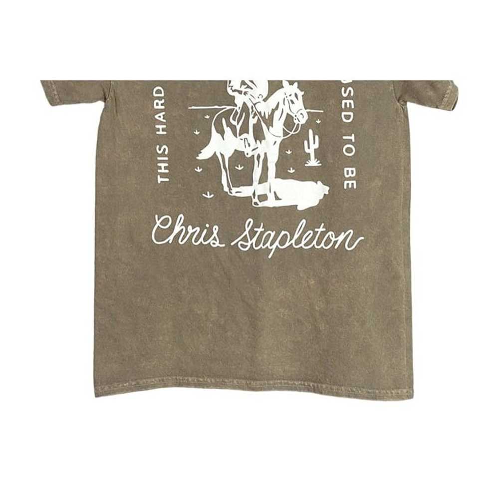 Chris Stapleton Vintage Style Hard Livin’ Short S… - image 4