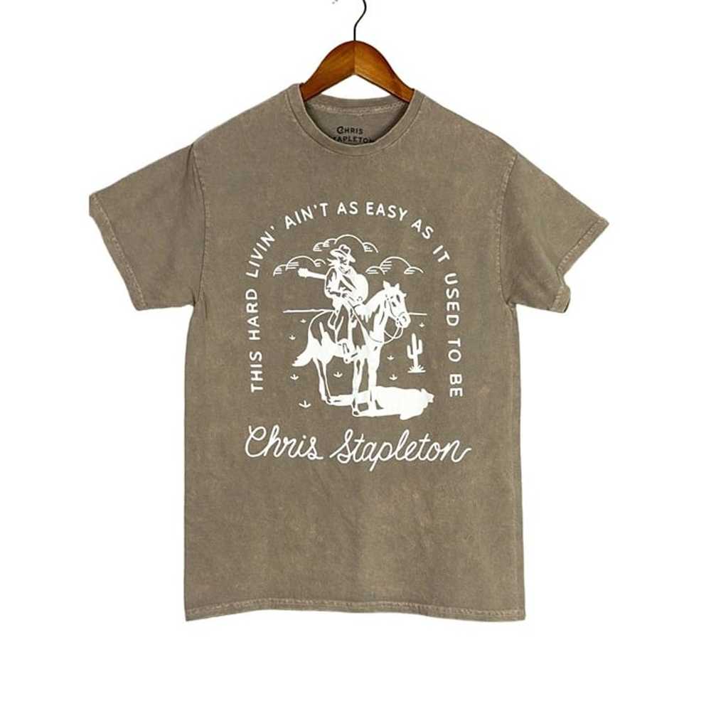 Chris Stapleton Vintage Style Hard Livin’ Short S… - image 8