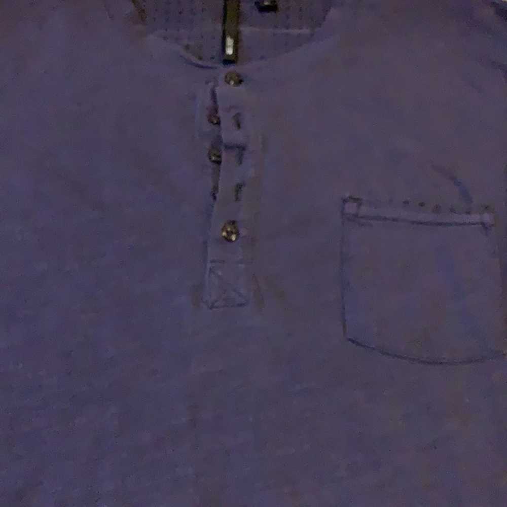 Joe’s Jeans Men’s Navy Button T-shirt - image 3