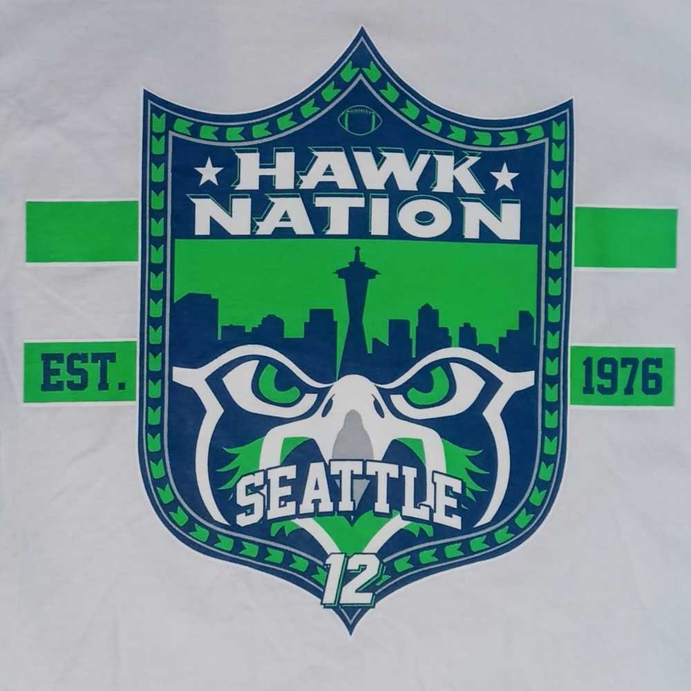 Seattle Seahawks Hawk Nation 12th Fan t - image 2