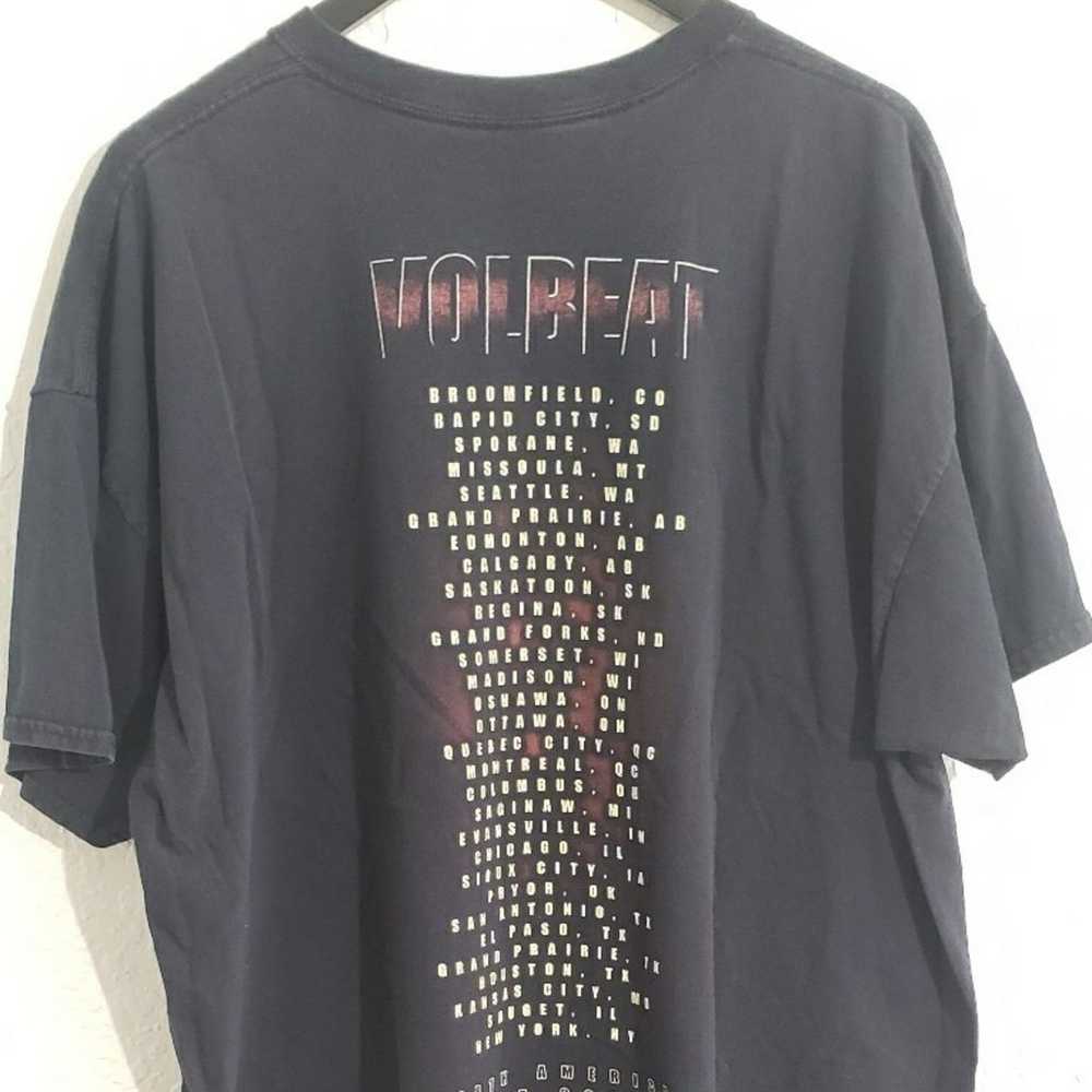 Volbeat 2015 Band Tour T Shirt - image 4