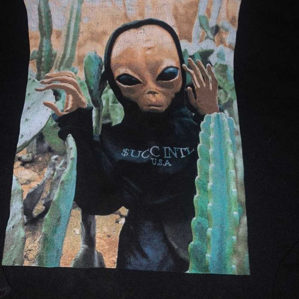 Succ Lil Mayo Cactus Black Long Sleeve T Shirt - image 2
