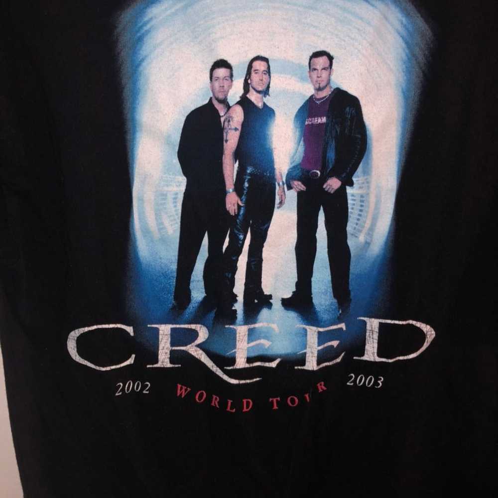 Vintage Creed Band T shirt - image 3