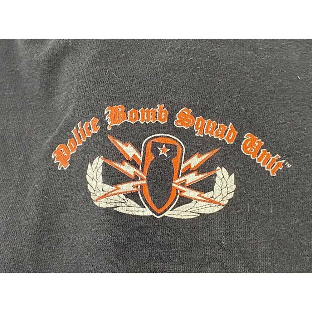 Vintage 1994 Police Bomb Squad Unit T-Shirt Sz XL… - image 7