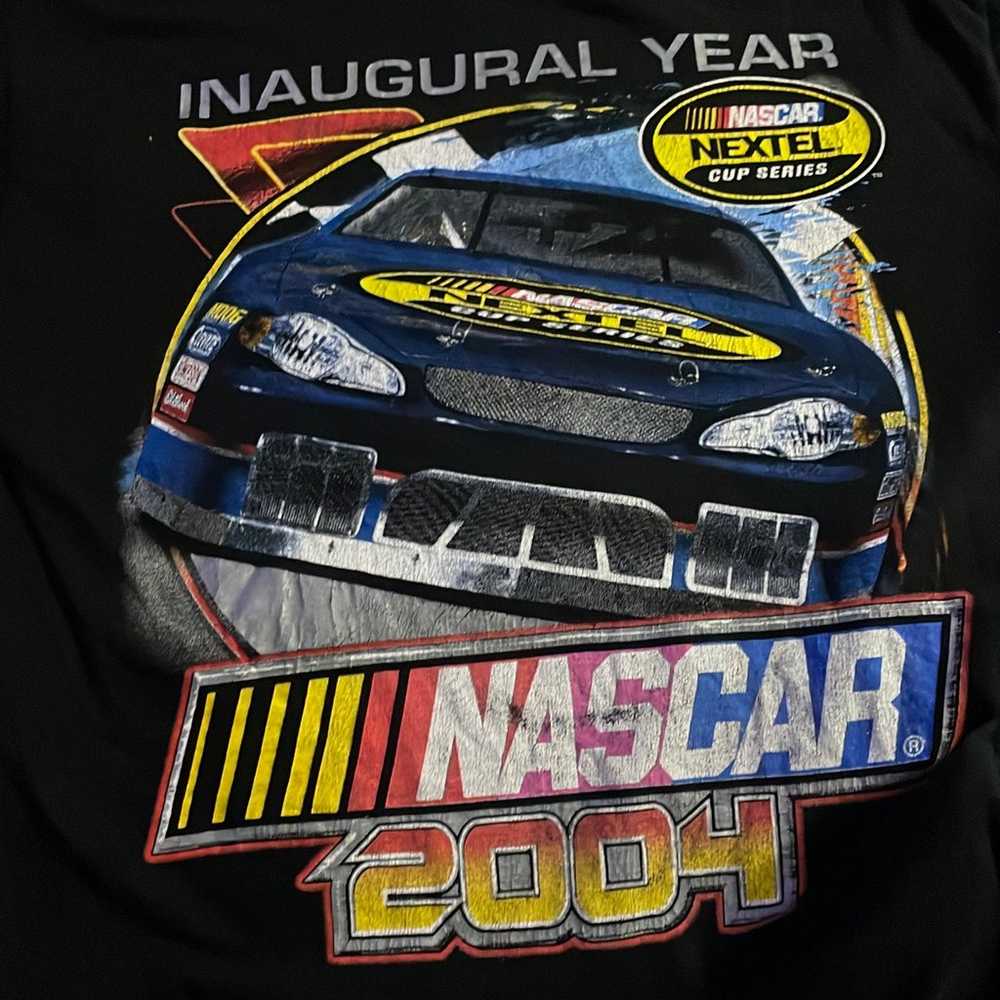 NASCAR 2004 inaugural year shirt - image 1