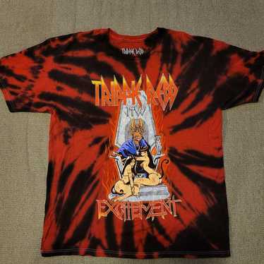 Trippie Redd Excitement Merch T-shirt Tie Dye Red… - image 1