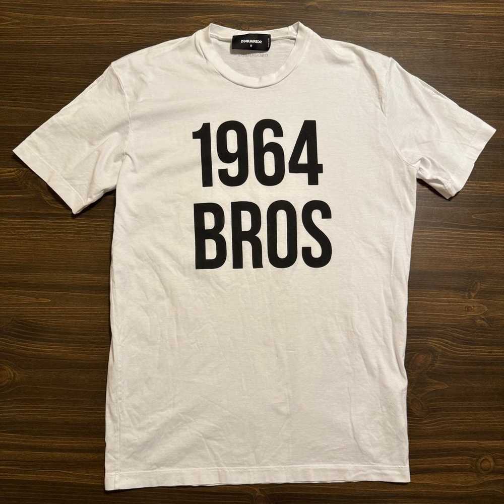 Dsquared2 T-Shirt Men’s Medium 1964 Bros Black Wh… - image 3