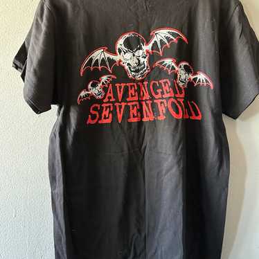 Vintage Y2K Avenged Sevenfold Tshirt