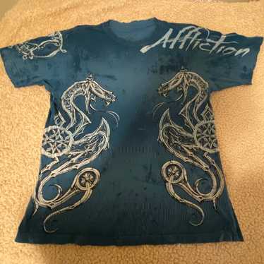 Affliction Cathedral Series T-Shirt Size L Men - image 1