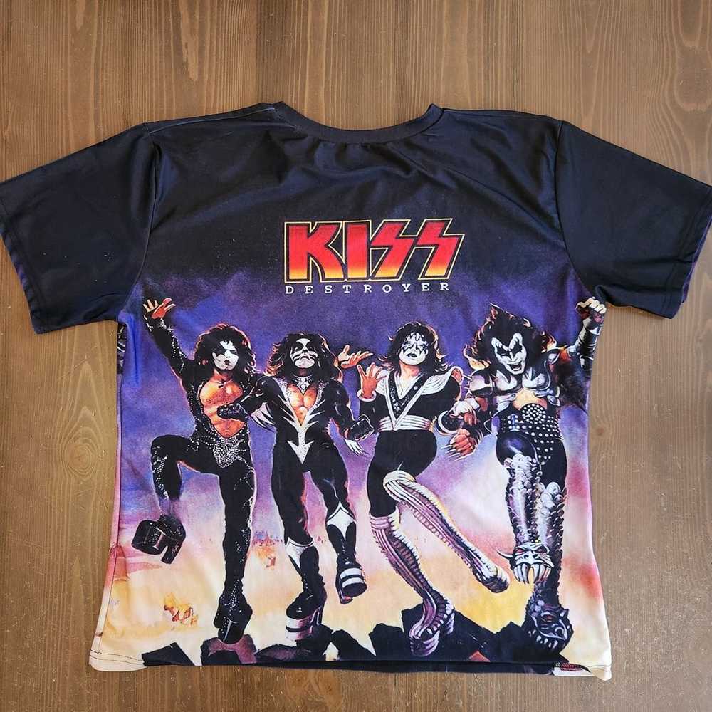 Kiss Destroyer Cover Shirt All Over Print Size 3X… - image 4