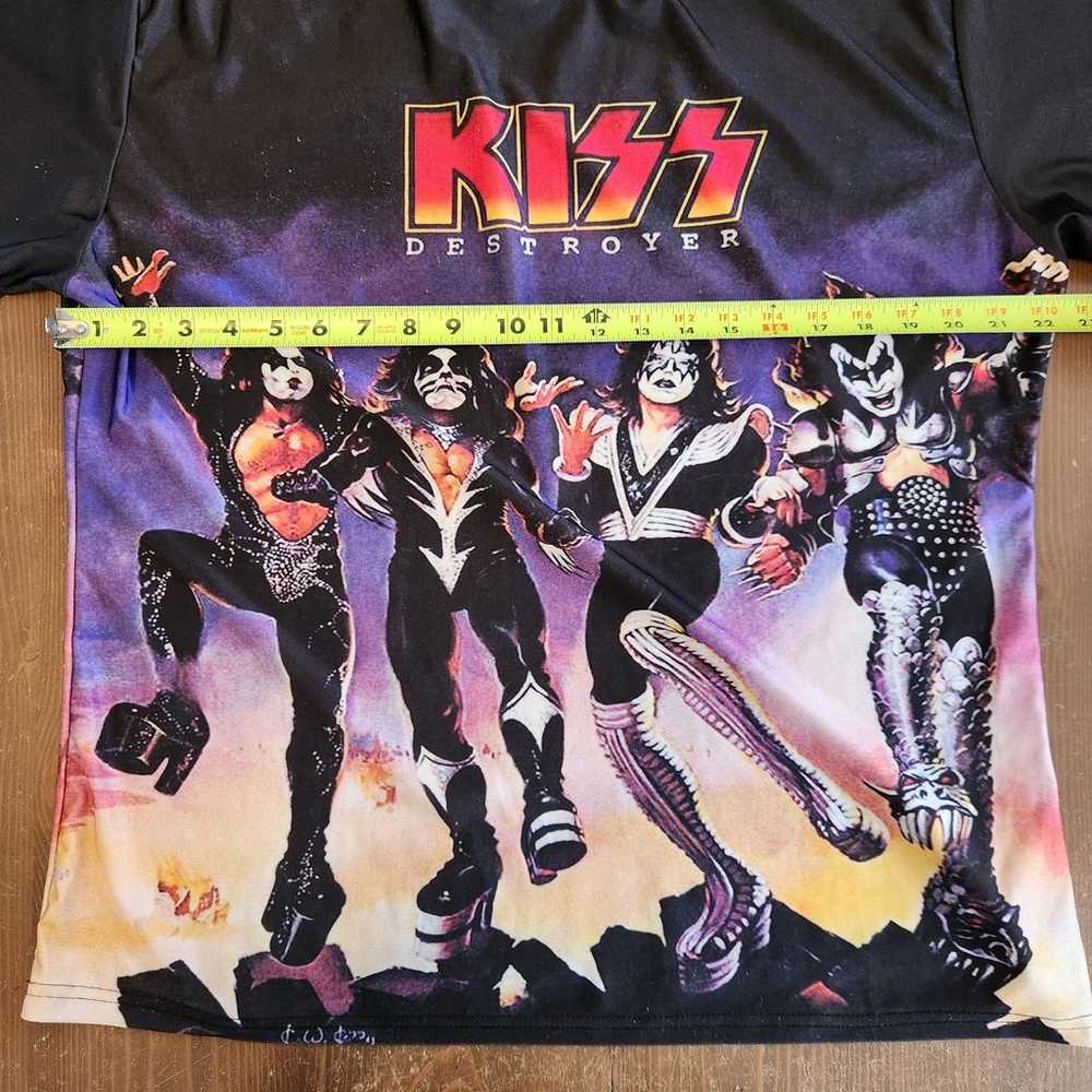 Kiss Destroyer Cover Shirt All Over Print Size 3X… - image 6