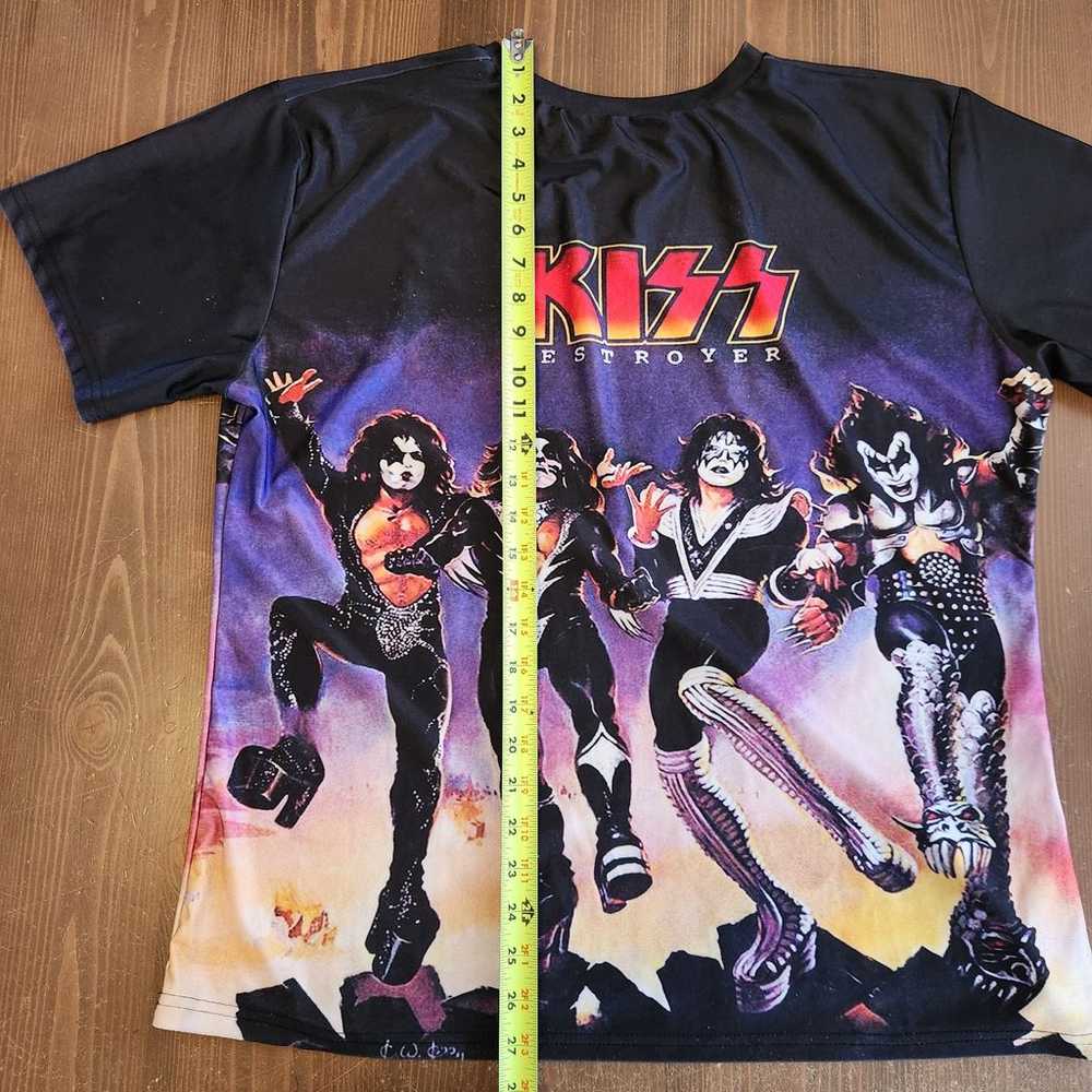 Kiss Destroyer Cover Shirt All Over Print Size 3X… - image 7