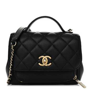 CHANEL Caviar Quilted Small Business Affinity Fla… - image 1