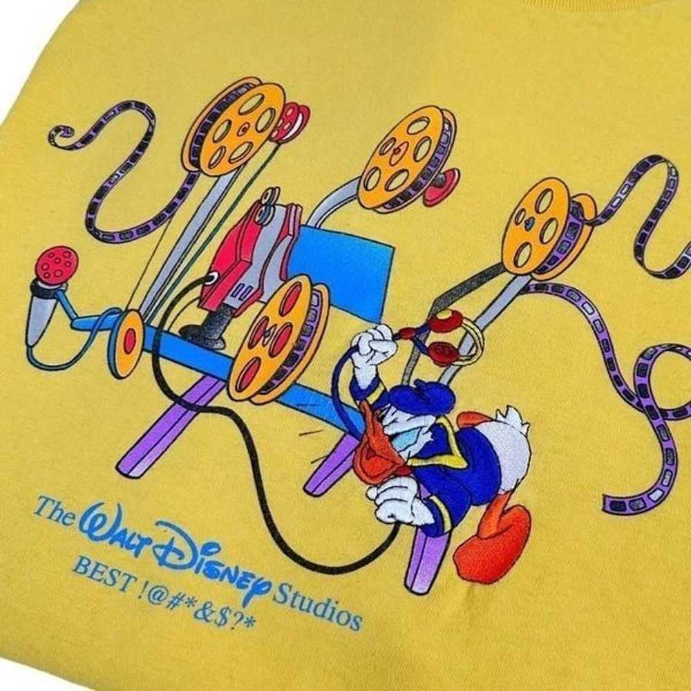 Vintage Donald Duck Embroidered Walt Disney Studi… - image 3