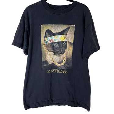 Odd Future Lester T-Shirt Size Medium Cat Chain B… - image 1