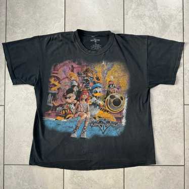 Vintage RARE Y2K Kingdom Hearts 2 T-Shirt Size XL… - image 1