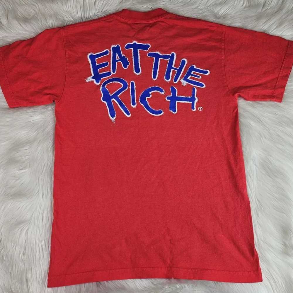 Babylon Eat The Rich T-Shirt Red We Light The Fir… - image 1