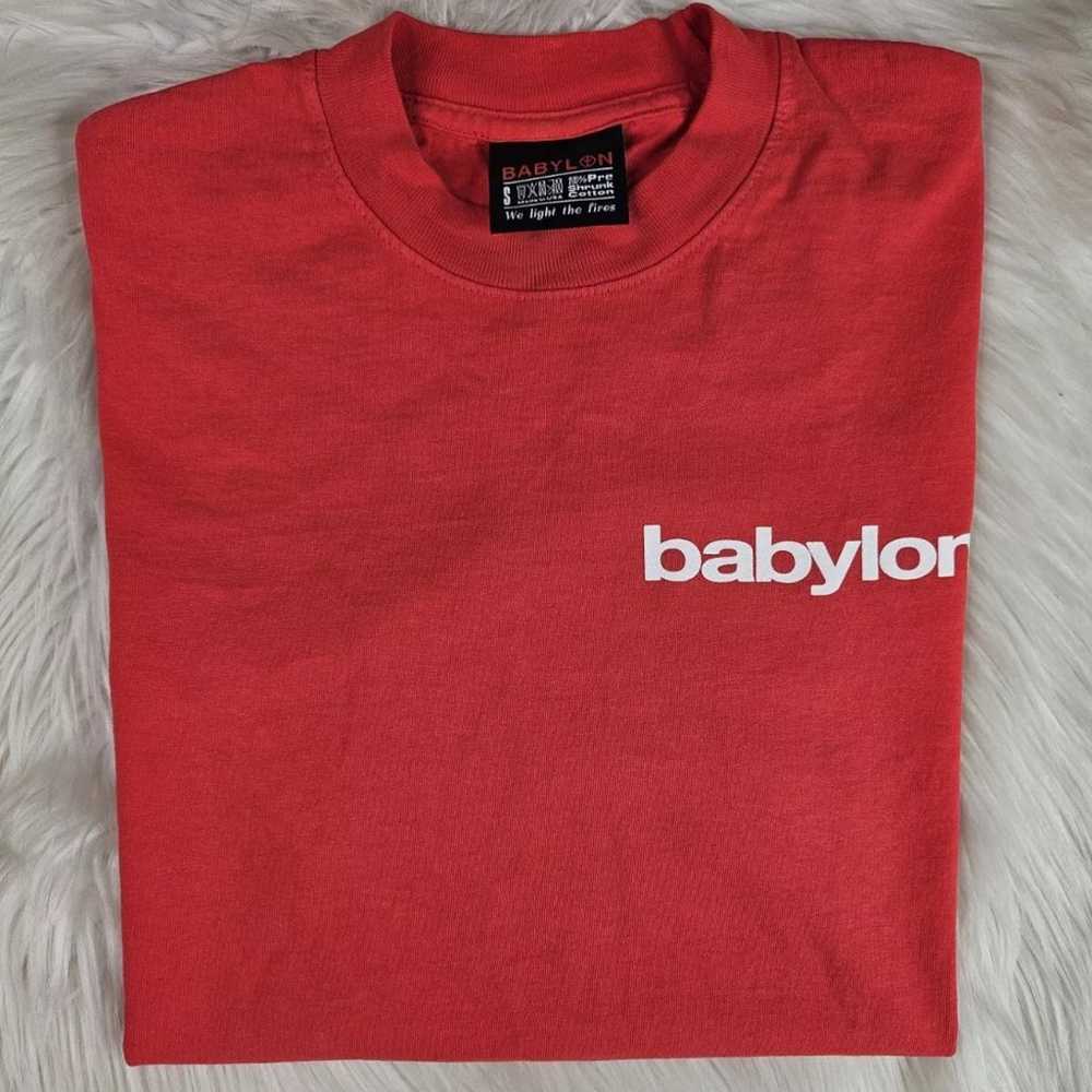 Babylon Eat The Rich T-Shirt Red We Light The Fir… - image 2