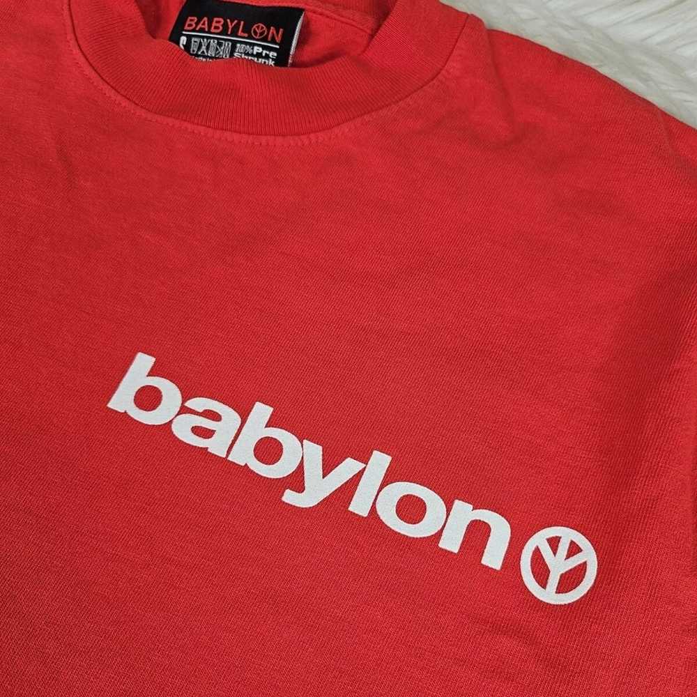 Babylon Eat The Rich T-Shirt Red We Light The Fir… - image 4