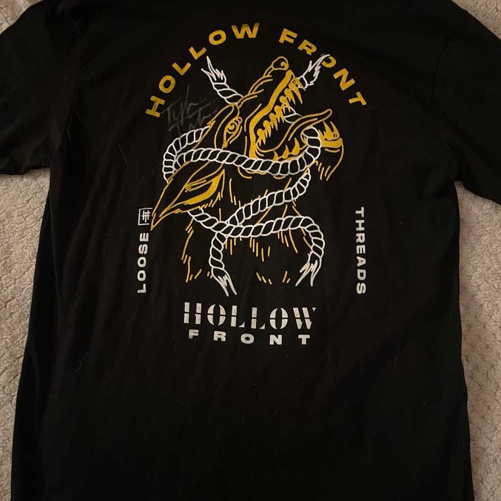 Hollow Front Signed Shirt - image 1