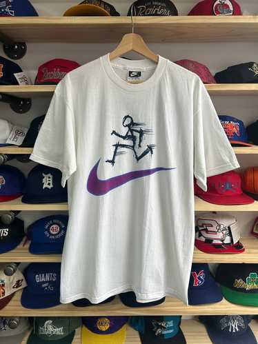 Vintage 90s Nike Eat My Dust Running Tee Large