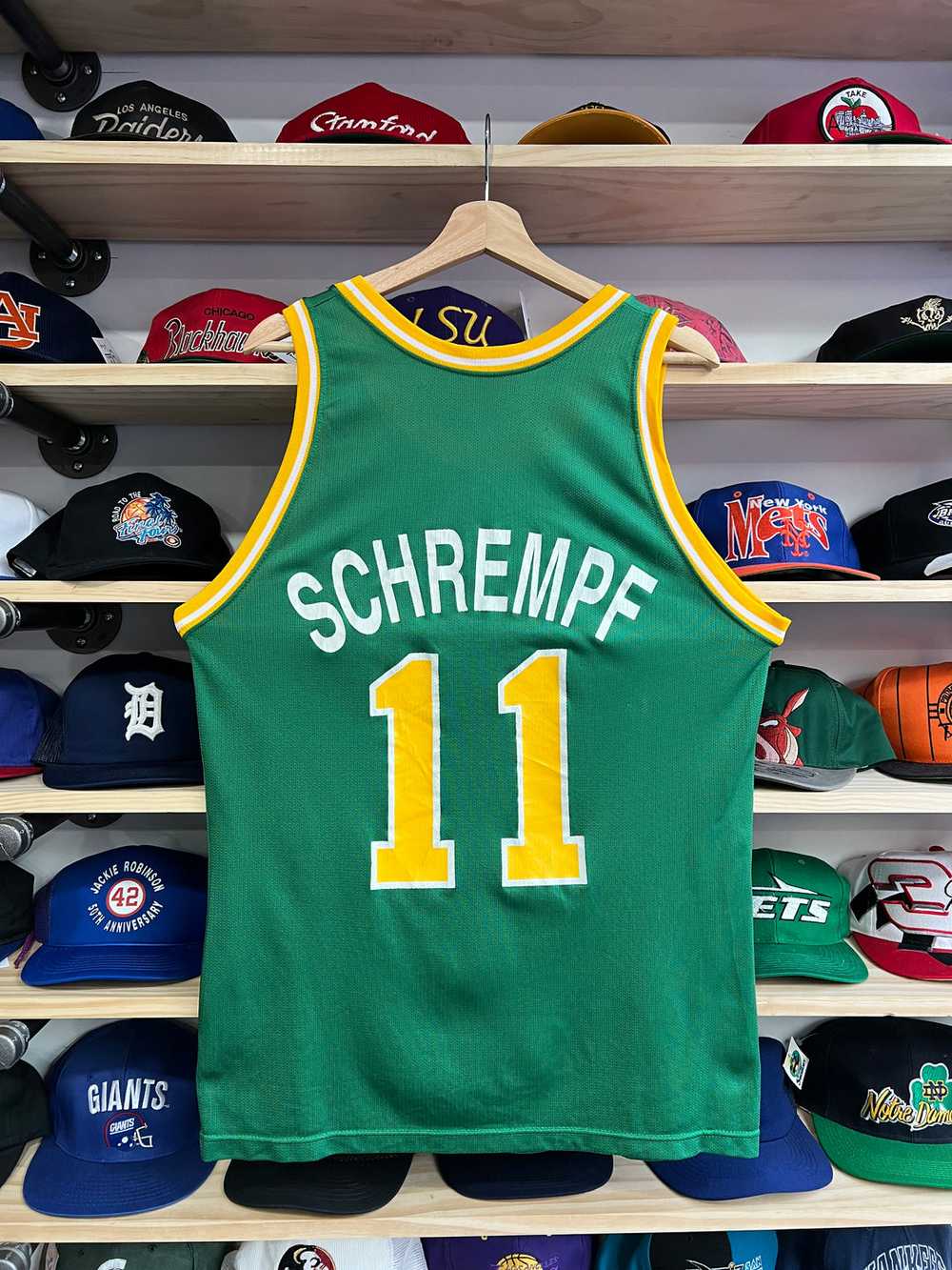 Vintage Early 90s Champion Seattle Sonics Detlef … - image 2