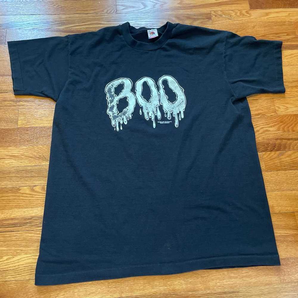 90s glow in the dark Boo t-shirt rare vintage Hal… - image 1