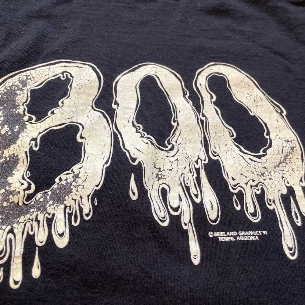 90s glow in the dark Boo t-shirt rare vintage Hal… - image 2
