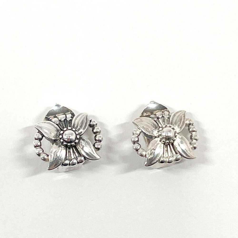 Georg Jensen Silver earrings - image 2