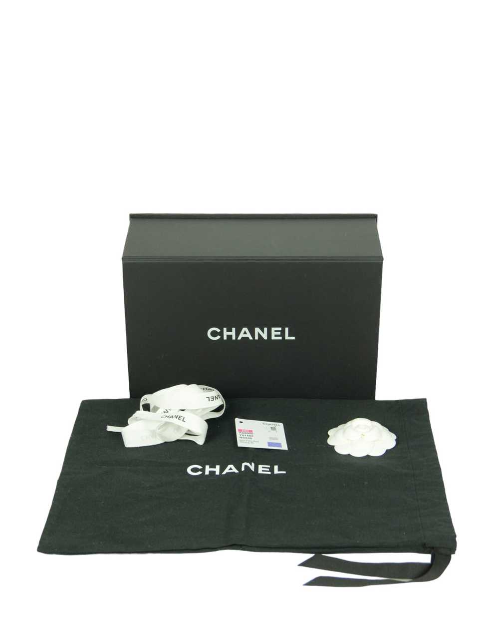 Chanel 2024 Blue Lambskin Rectangular Mini Flap - image 9