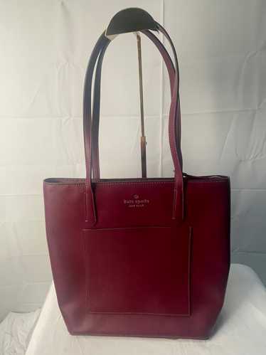 Coach Certified Authentic Kate Spade Burgundy Tote