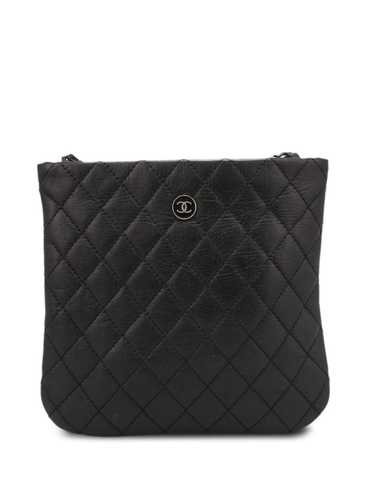 CHANEL Pre-Owned 2017 diamond-quilted crossbody b… - image 1