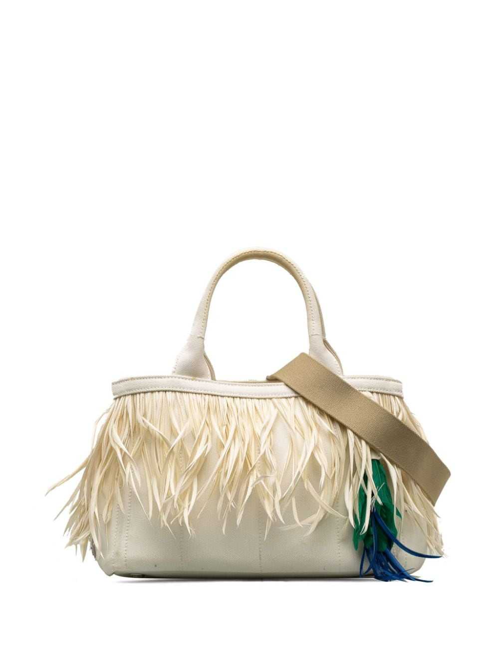 Prada Pre-Owned 2013-2024 Canapa two-way handbag … - image 1