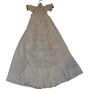 Antique Fabulous French Christening gown - image 1