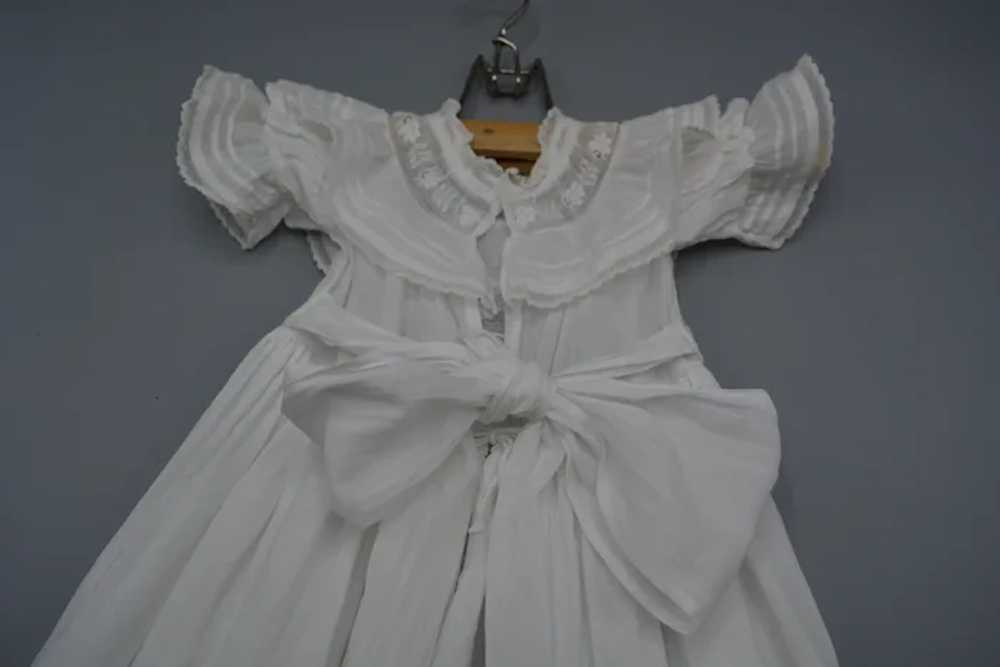 Antique Fabulous French Christening gown - image 4