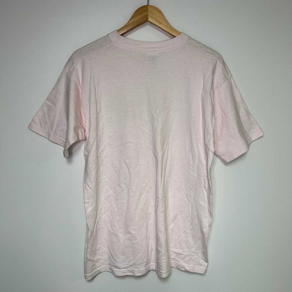 90s Vintage Flower Shirt Spring Grandma Pink T-Sh… - image 2