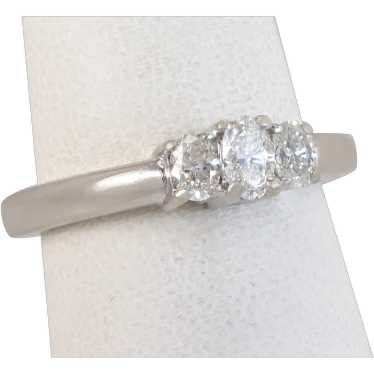 Designer 14K White Gold .50ct Genuine Diamond Enga