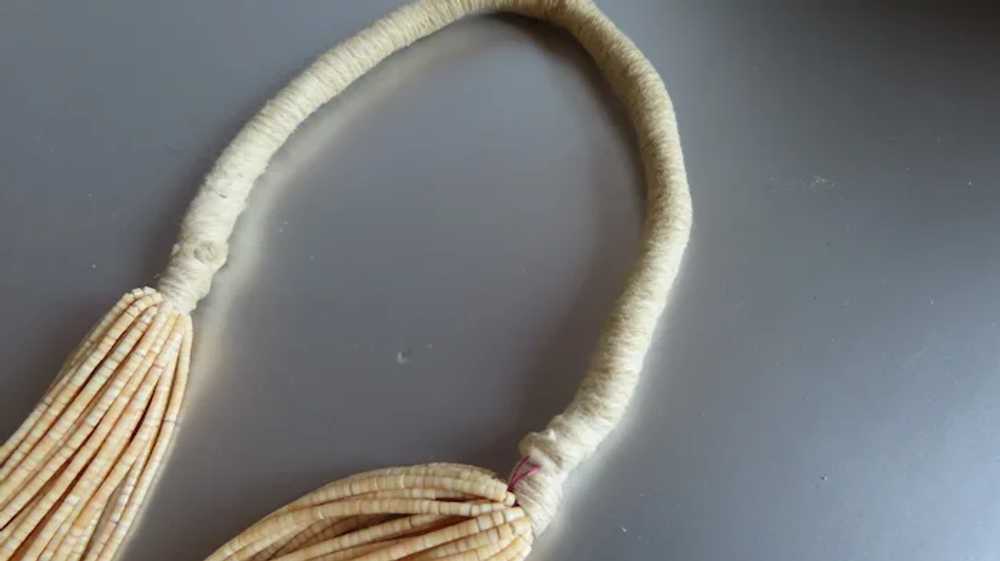 Vintage Multi Strand Heishi Necklace - image 5
