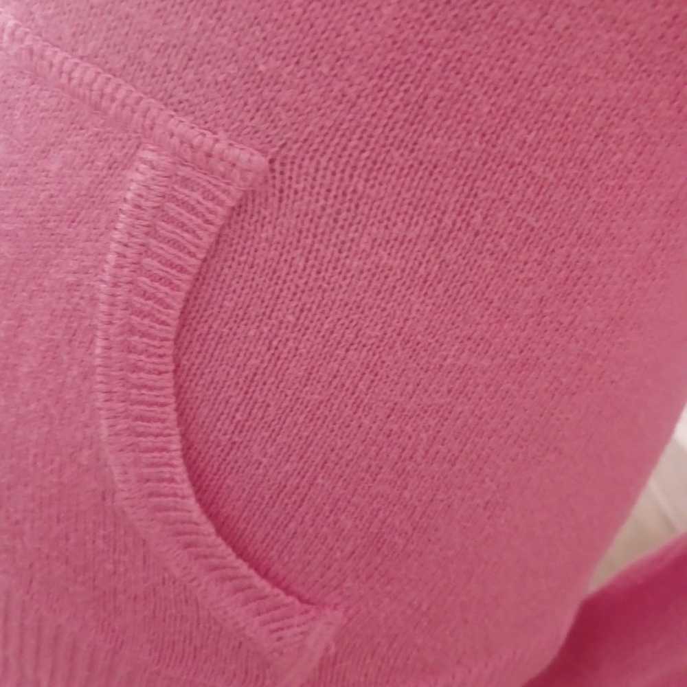 ♡Y2K Abercrombie baby pink kangaroo pocket off sh… - image 2