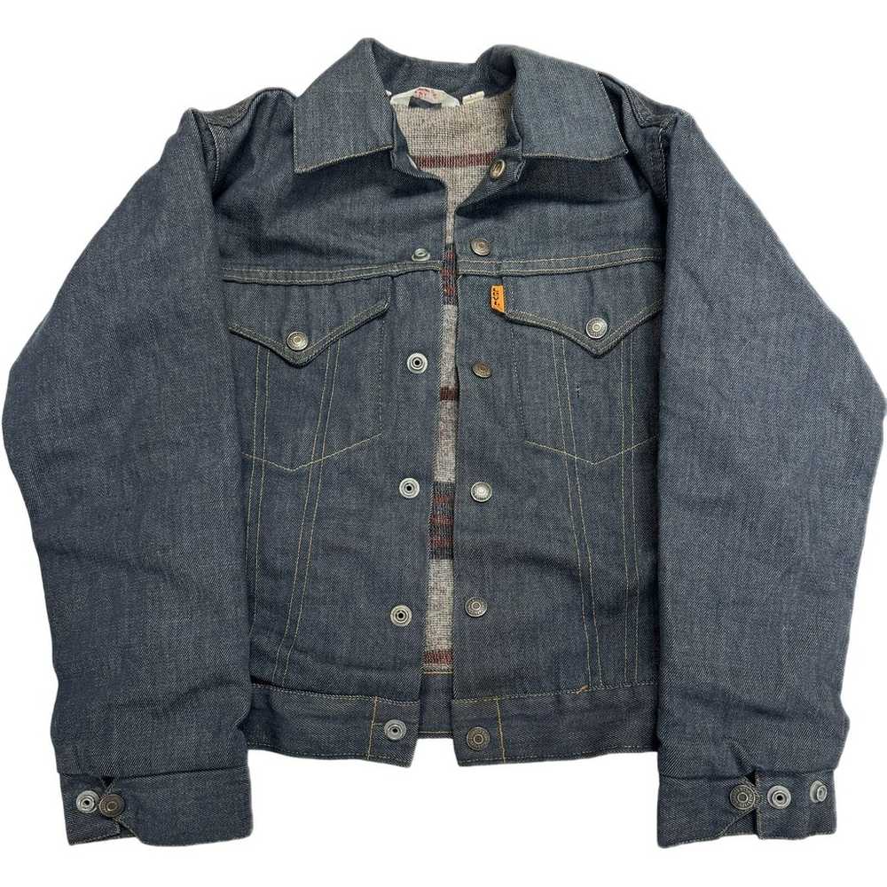 Vintage Levi's Dark Wash Denim Jean Jacket(Youth … - image 1