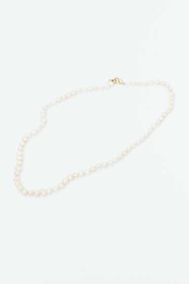 Pearl & 14K Gold Necklace