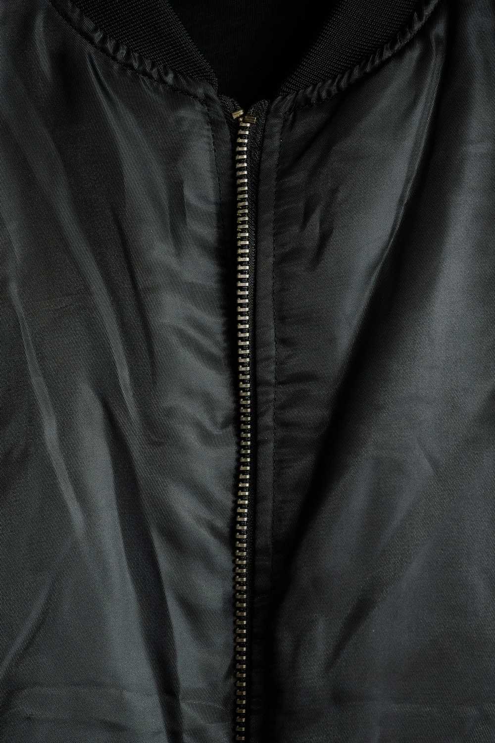 Black Bomber Jacket - image 2