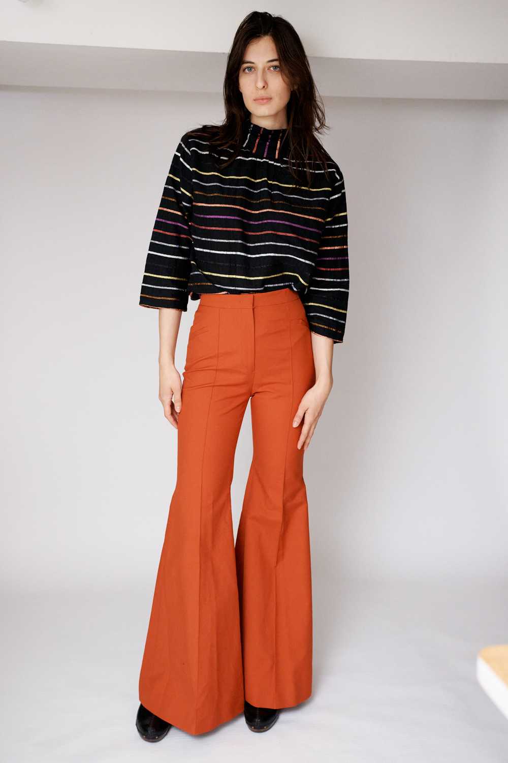 Rust Bell Bottoms - image 1