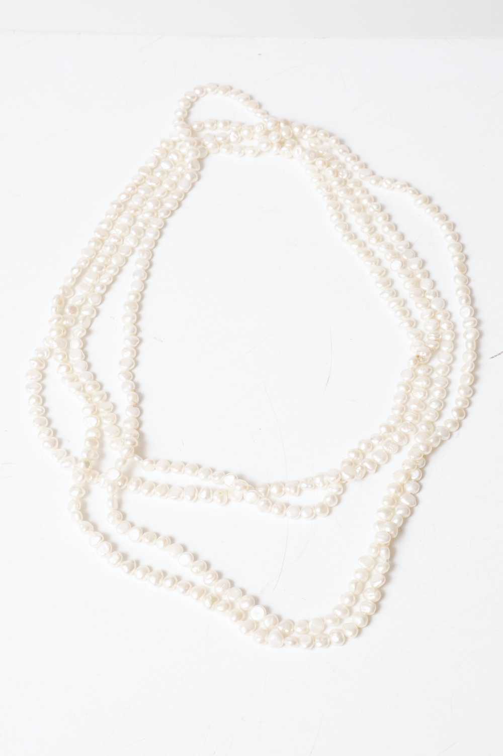 Freshwater Small Pearl Necklace - image 1