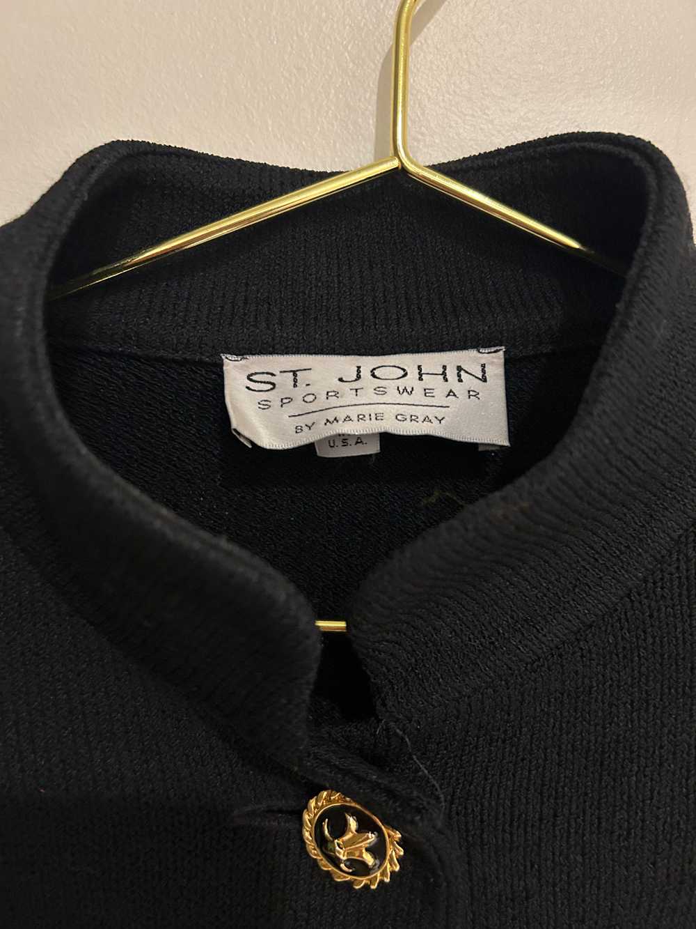St John Color Block Sweater - image 8