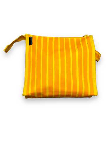 Marimekko Yellow Striped Toiletry Set