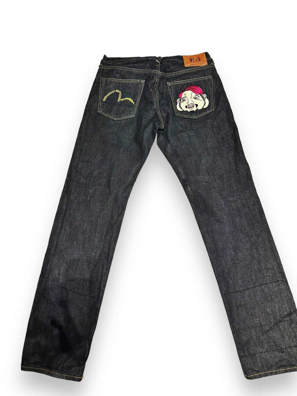 Y2K Evisu No 3 Japanese Denim Jeans - image 2